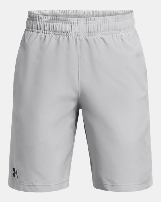 Boys' UA Woven Shorts in Gray image number 0